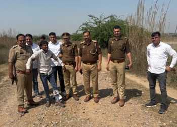 सेंट्रल नोएडा की सुरजपुर थाना पुलिस और बदमाशों से हुई मुठभेड़