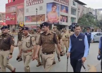 गौतमबुद्धनगर पुलिस ने त्योहारों को देखते हुए चलाया चेकिंग अभियान