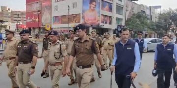 गौतमबुद्धनगर पुलिस ने त्योहारों को देखते हुए चलाया चेकिंग अभियान