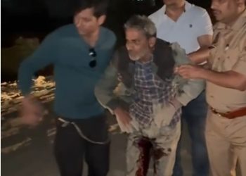 सेंट्रल नोएडा की इकोटेक 3 थाना पुलिस की 25,000 रुपये के इनामी बदमाश से मुठभेड़, बदमाश घायल