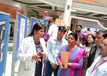 विश्व क्षयरोग दिवस पर शारदा अस्पताल में जागरूकता कार्यक्रम का आयोजन