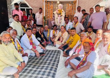 खाम्बी में रामायण पाठ, संकीर्तन एवं विशाल भंडारे का आयोजन
