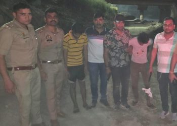 नोएडा में पुलिस और बदमाशों के बीच मुठभेड़, दो गिरफ्तार
