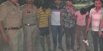 नोएडा में पुलिस और बदमाशों के बीच मुठभेड़, दो गिरफ्तार