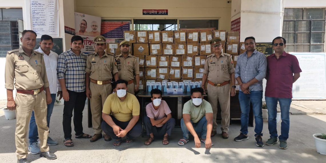 ग्रेटर नोएडा की नॉलेजपार्क पुलिस को मिली बड़ी सफलता,  2.5 करोड़ के चोरी के मोबाइल फोन सहित 3 गिरफ्तार