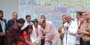 ग्रेटर नोएडा के शारदा अस्पताल में अंतरराष्ट्रीय नर्स दिवस मनाया गया