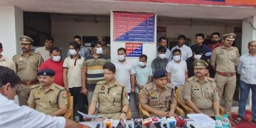 सूरजपुर थाना पुलिस और सीआरटी टीम ने मोबाइल टॉवरों से महंगे उपकरण चोरी करने वाले गिरोह का किया पर्दाफाश, करोड़ो का माल बरामद