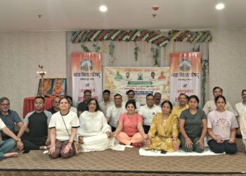 भारत विकास परिषद गौतमबुद्धनगर शाखा ने मनाया योग दिवस