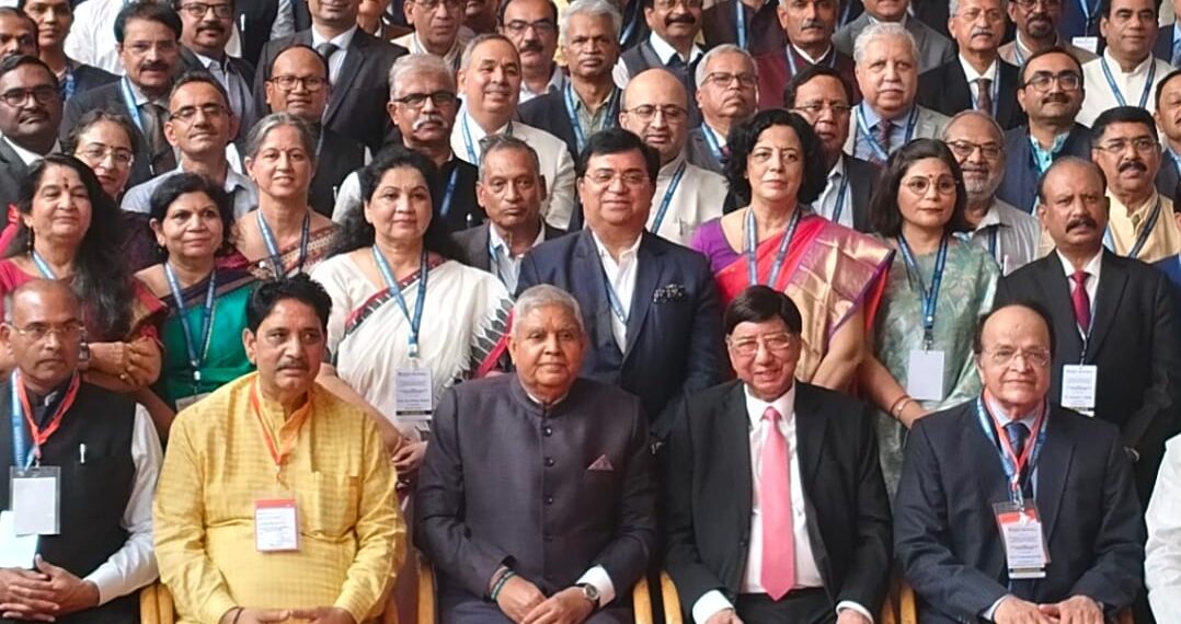 उपराष्ट्रपति जगदीप धनखड़ ने किया एमिटी विश्वविद्यालय में कुलपतियों के राष्ट्रीय सम्मेलन का शुभारंभ