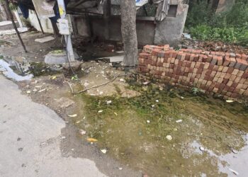 ग्रेटर नोएडा के सेक्टर डेल्टा टू में सीवर ओवरफ्लो होने से सेक्टर वाशी परेशान : आलोक नागर