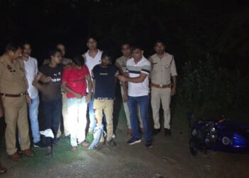 थाना सूरजपुर पुलिस और बदमाशों के बीच मुठभेड़, तीन घायल
