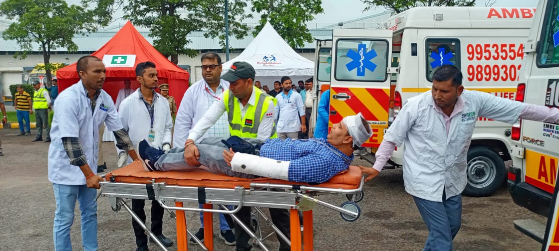 जिले में भूकंप जैसी आपदा से निपटने के लिए बड़े स्तर पर मॉक ड्रिल का आयोजन