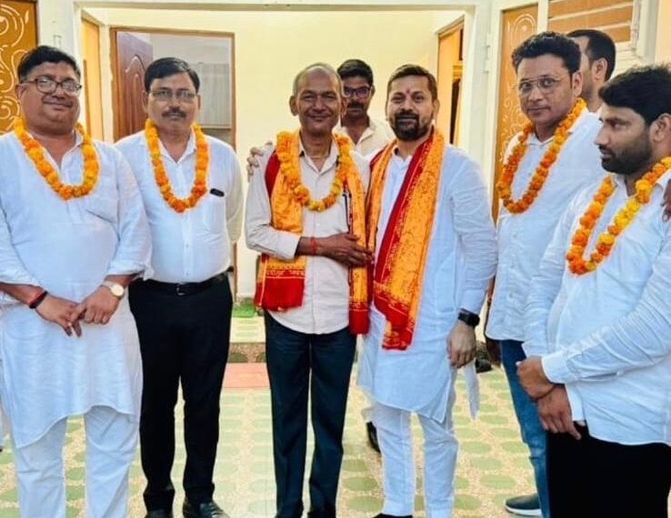 भगवत प्रसाद शर्मा बनाए गए भाजपा ग्रेटर नोएडा मण्डल के मीडिया प्रभारी