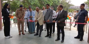 मा0 उच्च न्यायालय इलाहाबाद के मा0 न्यायमूर्ति ने राष्ट्रीय लोक अदालत का दीप प्रज्ज्वलित कर विधिवत रूप से किया शुभारंभ