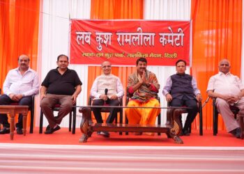 लव कुश रामलीला कमेटी में मनोज तिवारी निभायेंगे भगवान परशुराम का किरदार