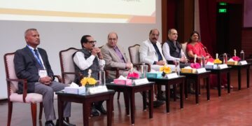शारदा अस्पताल में आयुष्मान भारत प्रधानमंत्री जन आरोग्य योजना को लेकर दो दिवसीय राष्ट्रीय सम्मेलन का आयोजन