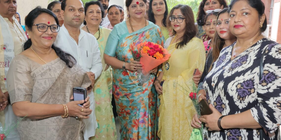 सामाजिक संगठन महिला उन्नति संस्था ने अपना सातवां स्थापना दिवस महिला शक्ति का सम्मान कर मनाया