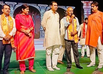 कवि भगवत प्रसाद शर्मा ने “सीता हरण” प्रसंग पर अपनी भावपूर्ण कविता सुनाकर सभी को किया भाव विभोर