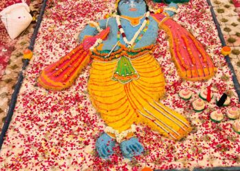 श्री महाराजा अग्रसेन वैश्य सेवा समिति ग्रेटर नोएडा द्वारा गोवर्धन पूजा का कार्यक्रम हुआ आयोजित
