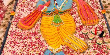श्री महाराजा अग्रसेन वैश्य सेवा समिति ग्रेटर नोएडा द्वारा गोवर्धन पूजा का कार्यक्रम हुआ आयोजित