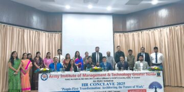 आर्मी इंस्टीट्यूट ऑफ मैनेजमेंट एंड टेक्नोलॉजी (AIMT), ग्रेटर नोएडा में एचआर कॉन्क्लेव का आयोजन