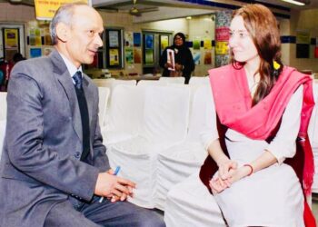“संस्कृत केवल एक भाषा नहीं, अपितु समग्र जीवन की महान् पावन संस्कृति है — “आनन्दा हिमानी स्वीडन”