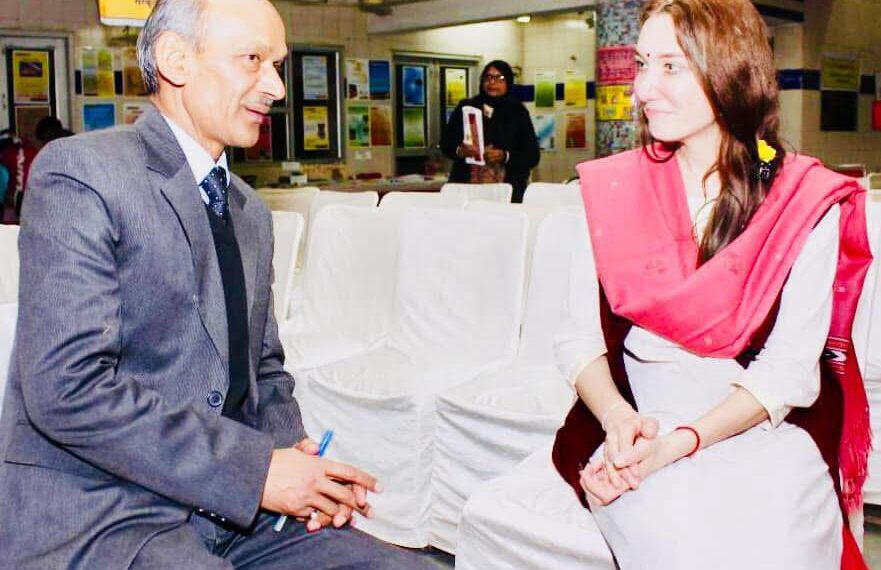 “संस्कृत केवल एक भाषा नहीं, अपितु समग्र जीवन की महान् पावन संस्कृति है — “आनन्दा हिमानी स्वीडन”