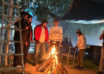 ग्रेटर नोएडा में 19 स्थान पर अलाव का इंतजाम