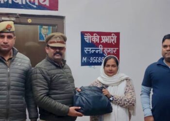 सराहनीय कार्य : भाई से मिलने आई बहन का खोया ‘लाखों का सामान’, परी चौक पुलिस ने आधे घण्टे में ढूंढ निकाला