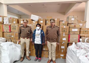 नोएडा: कंपनी से लाखों का माल गबन करने वाला आरोपी गिरफ्तार, 15 लाख का सामान बरामद