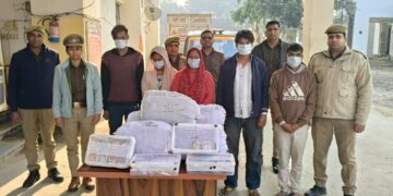 ग्रेटर नोएडा पुलिस की नशे के कारोबार के खिलाफ बड़ी कार्रवाई, गांजा तस्करी करने वाले गिरोह के 5 सदस्य गिरफ्तार