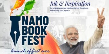 नमो बुक फेस्ट मेले में भारत 1303 वर्षों के बाद, सोने की चिड़िया उगती है के लेखन बना लोकप्रिय
