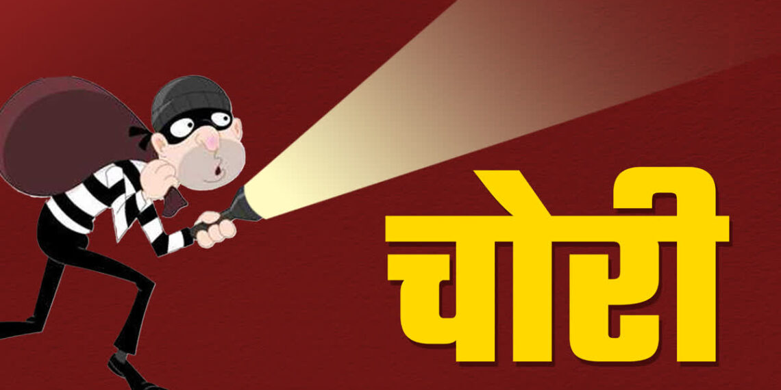 चोरो के सोसायटी के बेसमेंट से उड़ाई लोहे की जाली, पुलिस कार्यवाही में जुटी