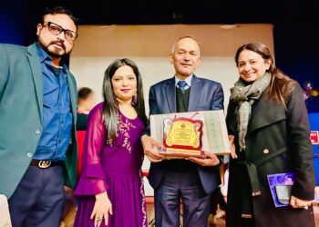 भव्य सांस्कृतिक महोत्सव में प्रतिभा और साहित्य का संगम – ग्रेटर नोएडा से भगवत शर्मा को मिला सम्मान