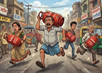 ग्रेटर नोएडा में रसोई गैस के लिए मचा हाहाकार : लोग एडवांस में ले रहे गैस सिलेंडर, जरूरतमंदों को जाना पड़ा खाली हाथ