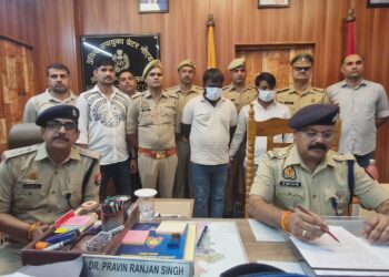 ग्रेटर नोएडा की बीटा 2 थाना पुलिस ने लाखों के माल की चोरी का किया खुलासा, चोरी करने वाले शातिर गिरोह के दो आरोपी गिरफ्तार