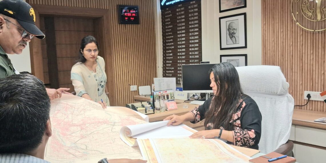 फरीदाबाद-गौतम बुद्ध नगर सीमा के गाँव को लेकर भूमि विवाद पर जॉइंट कमेटी की हुई बैठक