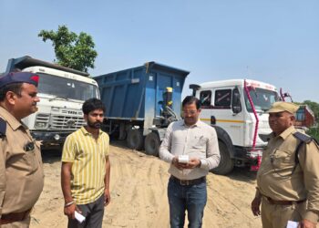 परिवहन विभाग ने एक महीने में 200 से ज्यादा ओवरलोड वाहनों का चालान किया,  50 लाख 80 हजार किया गया वसूल