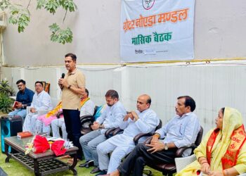 प्रधानमंत्री के नेतृत्व में विश्व पटल पर बढ़ा भारत का गौरव : जिला अध्यक्ष अभिषेक शर्मा
