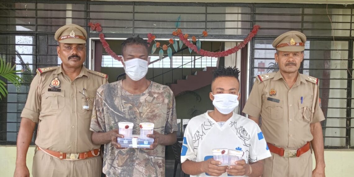 ग्रेटर नोएडा: 39 ग्राम से ज्यादा खतरनाक ड्रग्स के साथ 2 नाइजीरियाई नागरिक गिरफ्तार