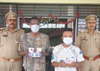 ग्रेटर नोएडा: 39 ग्राम से ज्यादा खतरनाक ड्रग्स के साथ 2 नाइजीरियाई नागरिक गिरफ्तार