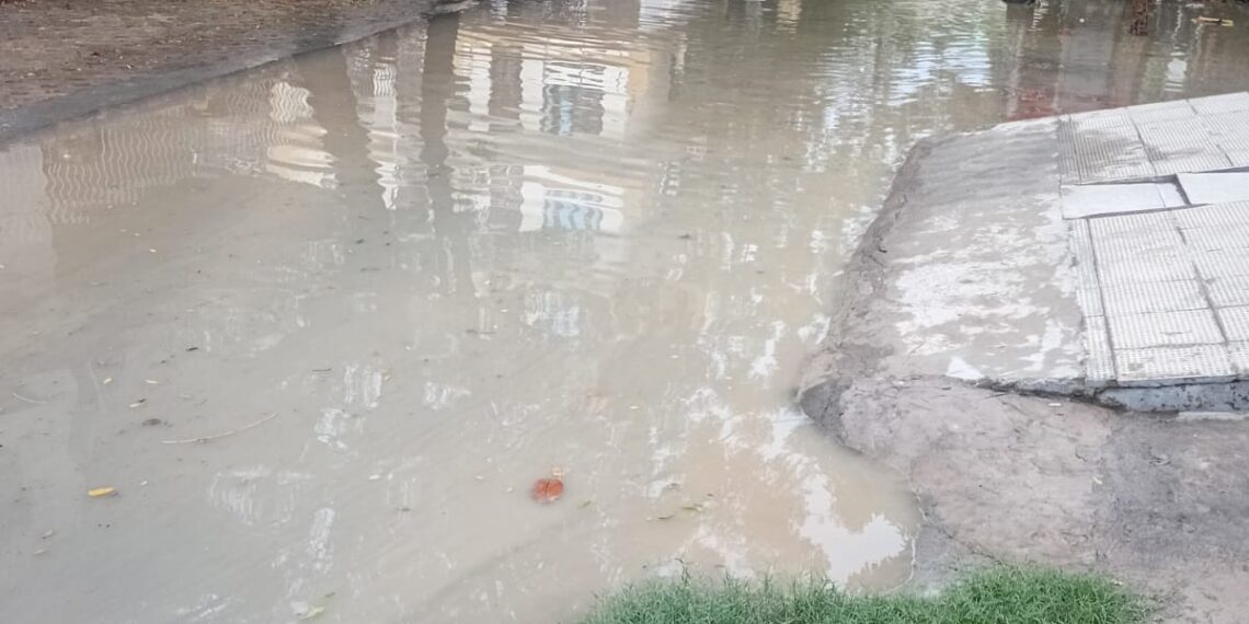 हल्की बारिश में ही डूबा सेक्टर डेल्टा-2, ग्रेटर नोएडा प्राधिकरण के दावों की खुली पोल