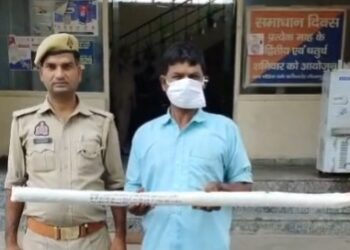 नॉलेज पार्क कोतवाली पुलिस ने शराब के पैसों के लिए बेटे की हत्या करने वाला कलयुगी पिता किया गिरफ्तार
