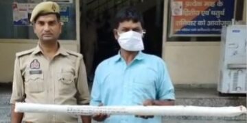नॉलेज पार्क कोतवाली पुलिस ने शराब के पैसों के लिए बेटे की हत्या करने वाला कलयुगी पिता किया गिरफ्तार