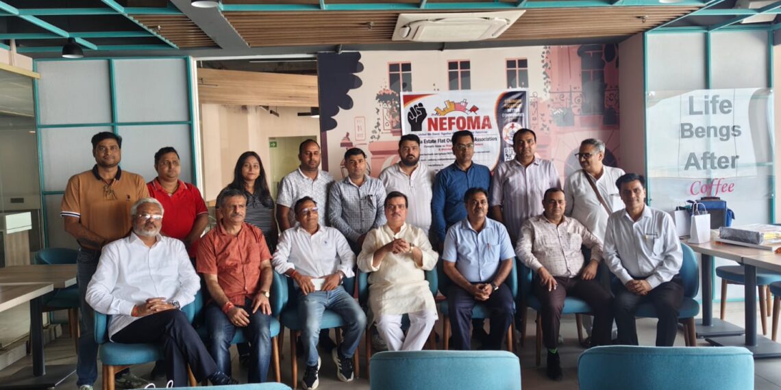 नेफोमा की महत्वपूर्ण बैठक में रजिस्ट्री, ट्रैफिक, मेट्रो और गंगाजल आपूर्ति जैसे मुद्दों पर बनी रणनीति