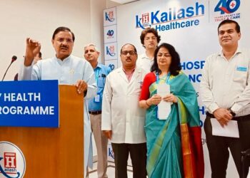 जनसेवा को समर्पित कैलाश हॉस्पिटल में 150 करोड़ रुपये की लागत से बनेगा अत्याधुनिक कैंसर विभाग : डॉ. महेश शर्मा