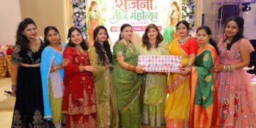 रोटरी क्लब ग्रेटर नोएडा ने मनाया जमकर मनाया हरियाली तीज उत्सव