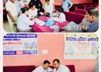 शाहपुर बड़ौली में बड़ौत मेडिसिटी हॉस्पिटल ने लगाया स्वास्थ्य-जागरूकता एवं चिकित्सा शिविर