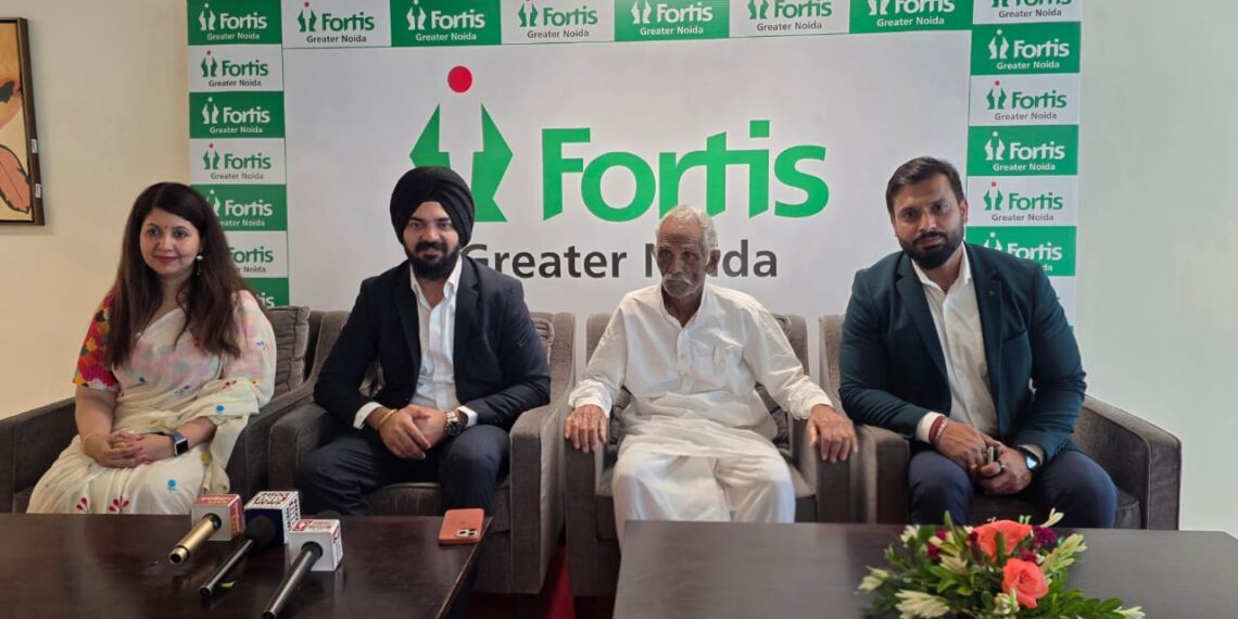 फोर्टिस ग्रेटर नोएडा ने गंभीर रूप से हार्ट फेलियर से पीड़ित 84-वर्षीय मरीज का मित्रा क्लिप प्रक्रिया से किया सफल उपचार