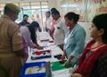 जिला निर्वाचन अधिकारी ने कलेक्ट्रेट स्थित वेयरहाउस में एफएलसी कार्यों का लिया जायजा